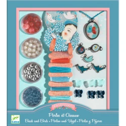 Navlékání a tvoření šperků Korálky a ptáčci