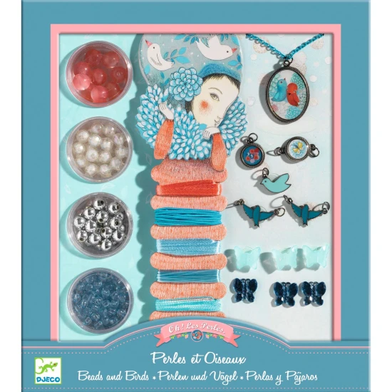 Navlékání a tvoření šperků Korálky a ptáčci