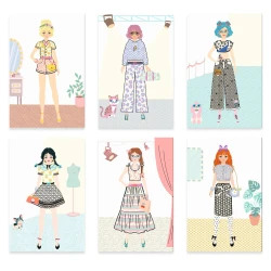 Kreativní sada Navrhni si módní kolekci Trendy