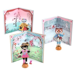 Koláž: Oblékání 3 koček