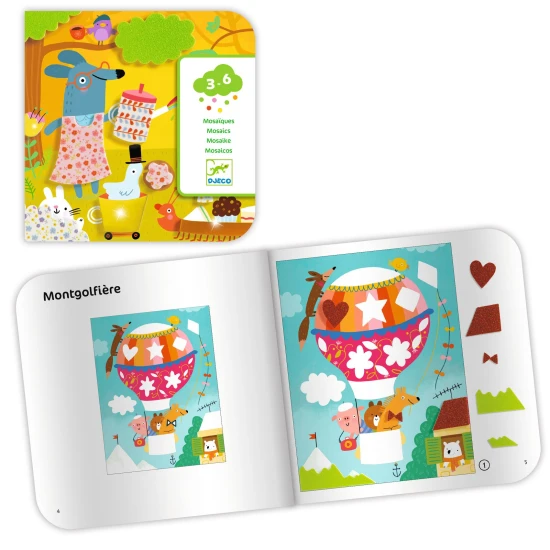 Mozaiky a koláže: Mix pěnových samolepek