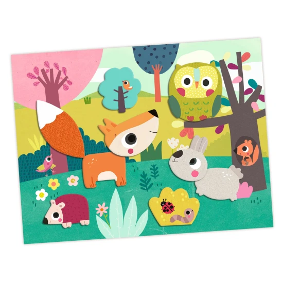 První koláž pro nejmenší Zvířátka