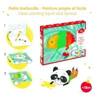 Prstové barvy Vytlač a rozetři