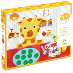 Malování s houbami: Dobrodružství s plyšovými hračkami