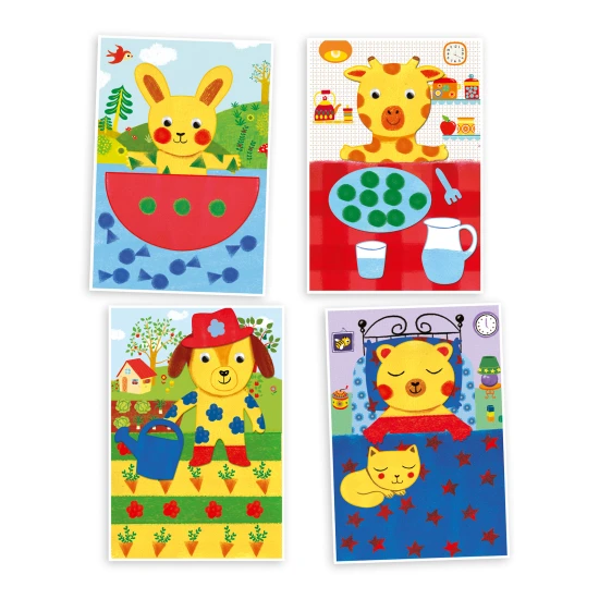 Malování s houbami: Dobrodružství s plyšovými hračkami