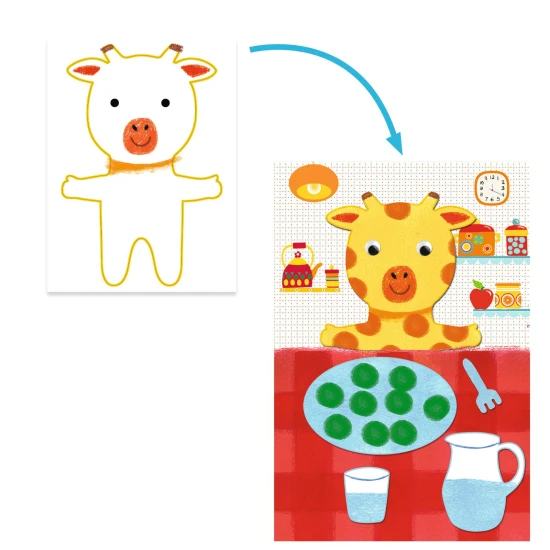 Malování s houbami: Dobrodružství s plyšovými hračkami