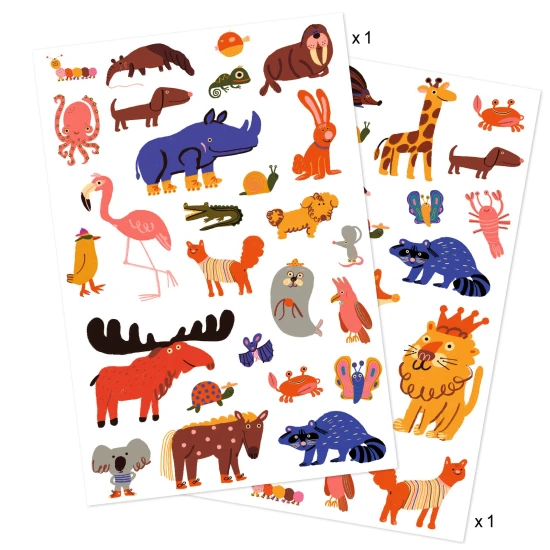 Tetování Zábavná zvířátka