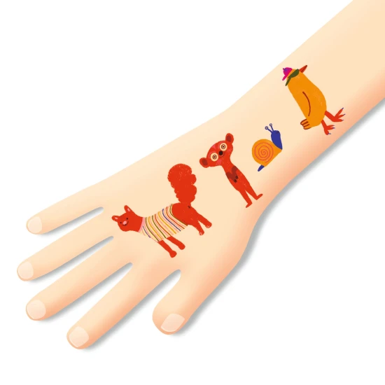 Tetování Zábavná zvířátka