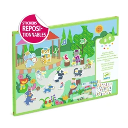 Odnímatelné samolepky Hudební průvod