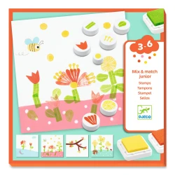 Kreativní sada s razítky Květy