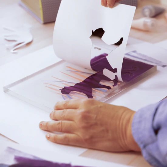 Sada na gelový tisk Ateliér 47