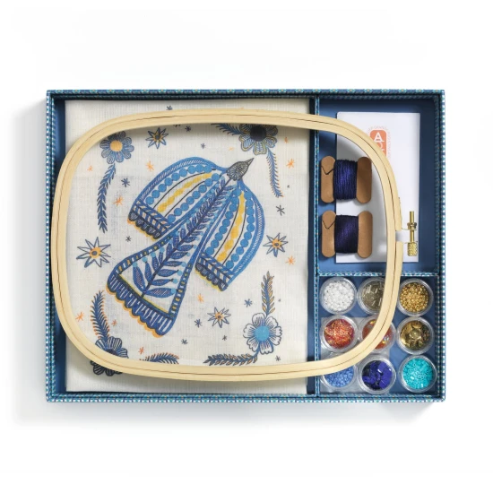 Korálkování na plátně Pták Ateliér 59