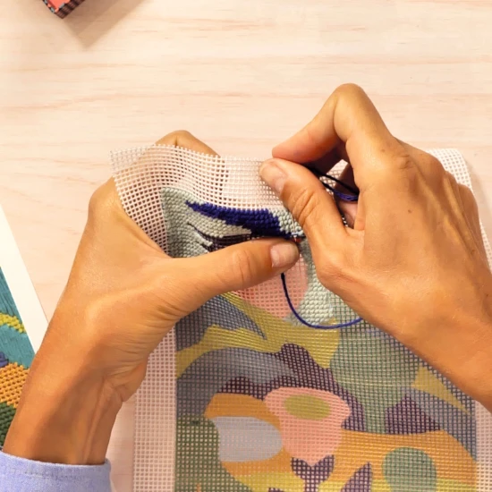 Vyšívání na plátně Ateliér 65