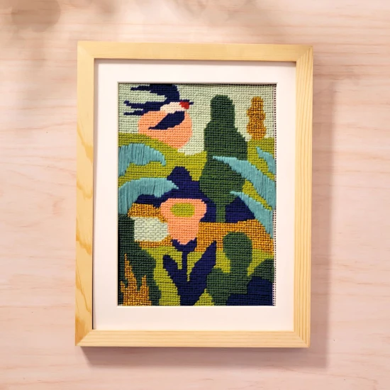 Vyšívání na plátně Ateliér 65