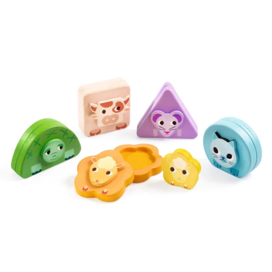 Magnetická skládačka Farma. Společné chvíle plné zábavy a vzdělávání.