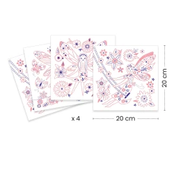 Omalovánky s lesklými konturami Víly