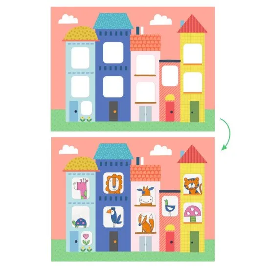 Obkreslování přes pauzovací papír Zvířátka rozvíjí fantazii a tvůrčí myšlení dětí.