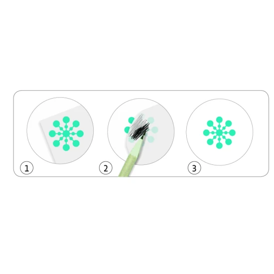 Kreativní set s velkým množstvím obtiskovacích obrázků.