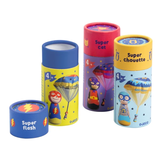 létající parašutista. Udržíte je ve vzduchu co nejdéle?