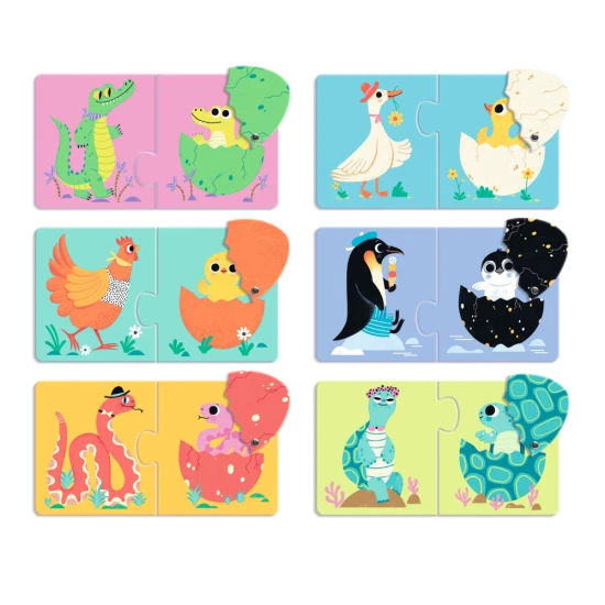 Puzzle Duo Vajíčka