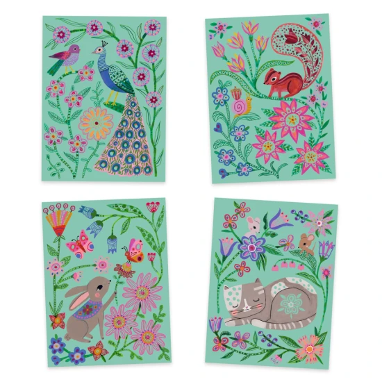 Vyškrabávání Setkání v zahradě