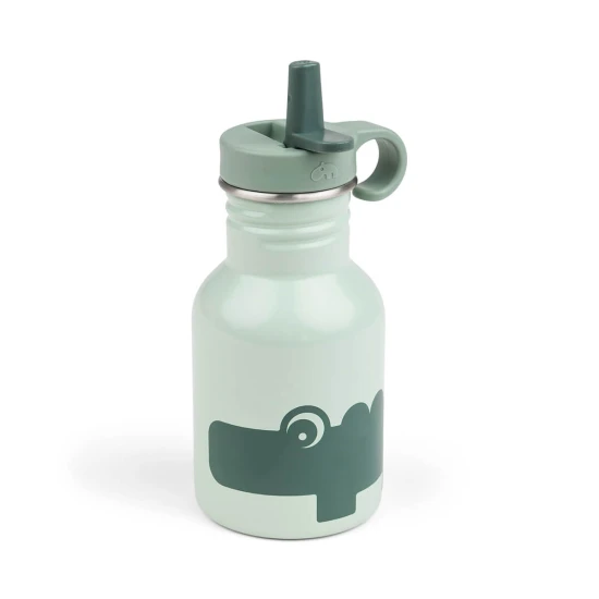 Done by Deer Nerezová láhev Croco zelená 350 ml