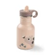 Done by Deer Nerezová láhev Tiny farm růžová 350 ml