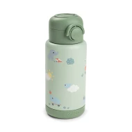 Termoláhev s brčkem Playground zelená 340 ml