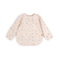 Bryndák s rukávy a kapsou Happy dots růžová