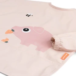 Bryndák s rukávy a kapsou Tiny farm růžová