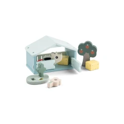 Dřevěná farma s kravičkou Dotti