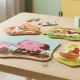 První puzzle Farma 6v1 se zvířátky z farmy a mláďátky