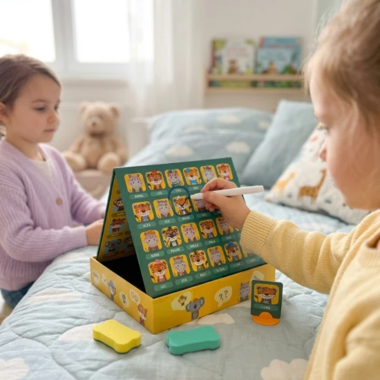 Zvýhodněný set rodinných her – Hádej kdo? Zvířátka a Piou Piou