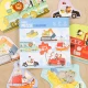 Zvýhodněný set – Puzzle Abeceda SK/CZ a První puzzle Doprava 6 v 1