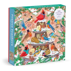 Puzzle Zimní ptáci 500 dílů