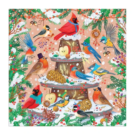 Puzzle Zimní ptáci 500 dílů – Galison CHB8557