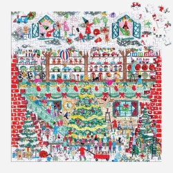 Puzzle Vánoční dílna hraček 500 dílů Puzzle Vánoční dílna hraček 500 dílů