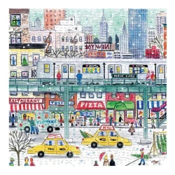 Puzzle V newyorském metru 500 dílů