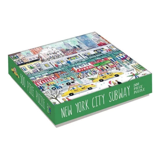 Poskládejte toto 500 dílné puzzle a odhalte zimní říši divů v New Yorku.