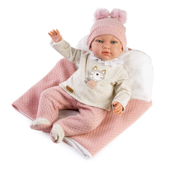 Guca Zátěžové miminko Nerea se zvuky 42 cm Guca Zátěžové miminko Nerea se zvuky 42 cm