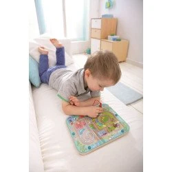 Magnetický labyrint s perem Město