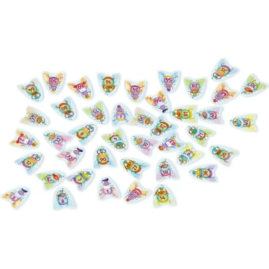 Společenská hra Pác Malá násobilka do 100 - děti se učí násobilku a zlepšují koncentraci při zábavné hře s mouchami.