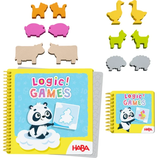 Logic! Games Bao v krajině oblaků – zábavná a edukativní logická hra pro děti Logic! Games Bao v krajině oblaků Haba – logická hra pro děti od 3 let