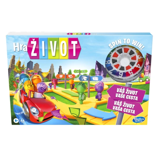Hasbro Společenská hra Hra život CZ/SK verze