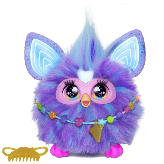 Hasbro Furby fialové barvy – interaktivní plyšová hračka