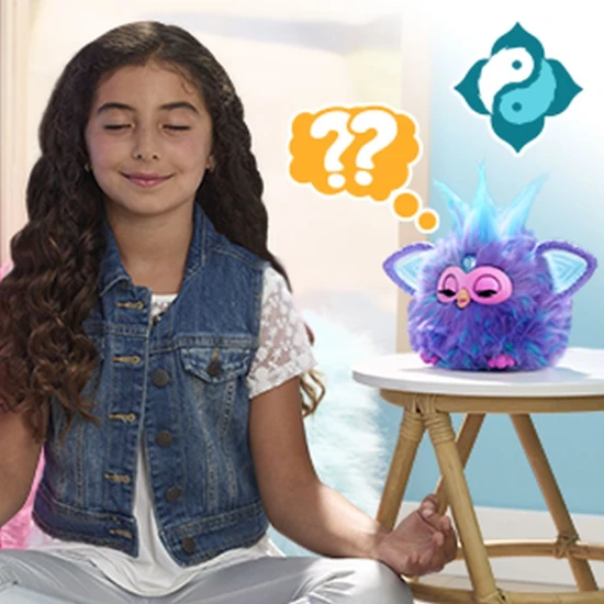Hasbro Furby fialové barvy – interaktivní plyšová hračka