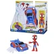 Hasbro Spider-Man Spidey and His Amazing Friends figurka s vozidlem