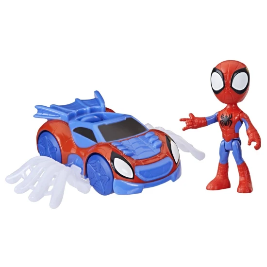 Hasbro Spider-Man Spidey and His Amazing Friends figurka s vozidlem