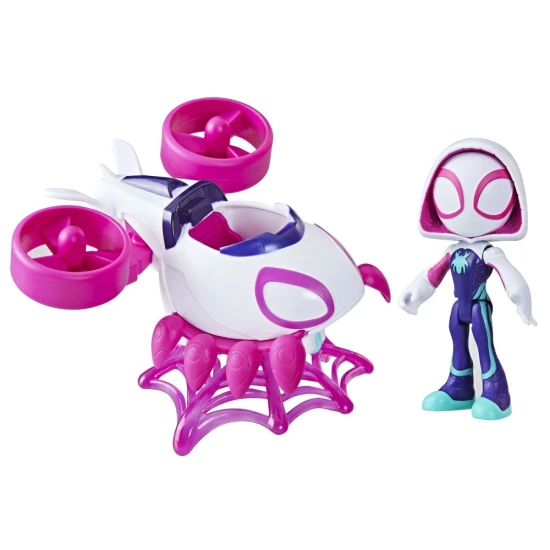 Hasbro Spider-Man Spidey and His Amazing Friends figurka s vozidlem