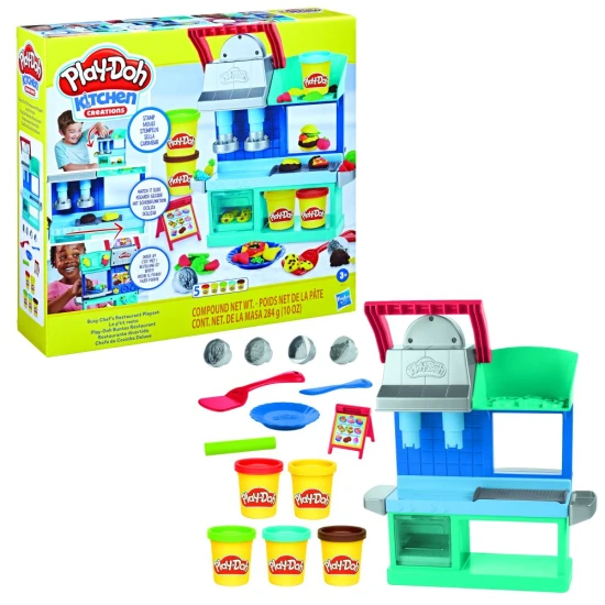 Hasbro Play-Doh restaurace vytíženého šéfkuchaře
